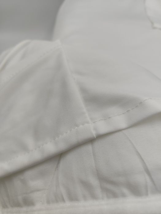 Ochraniacz na materac welurowy biały nowy