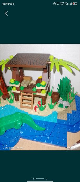 lego. Набір лего безлюдний острів.