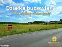 Działka budowlana | przy asfalcie | media | MPZP | 3 km od Rawy Maz.