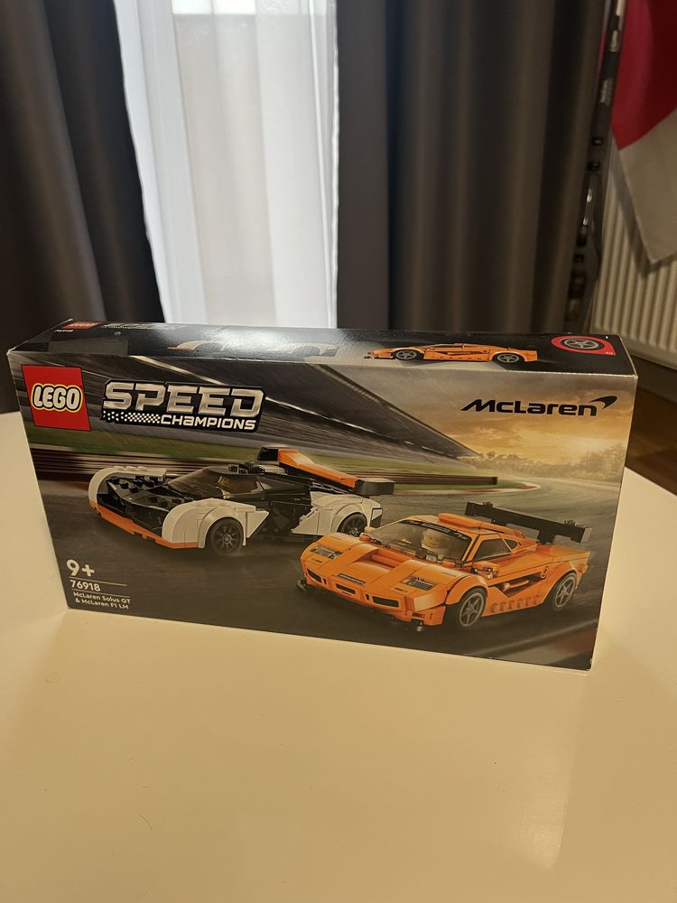 Lego speed champions 76918 mclaren solus gt i mclaren f1