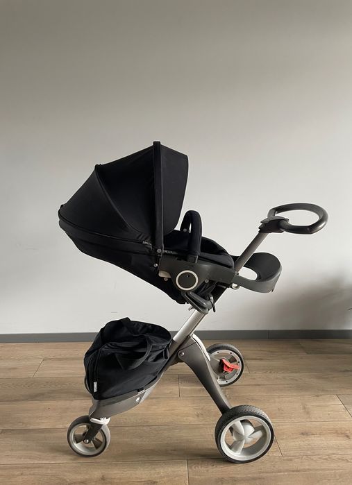 Wózek Stokke Xplory 2w1 gondola i spacerówka plus akcesoria