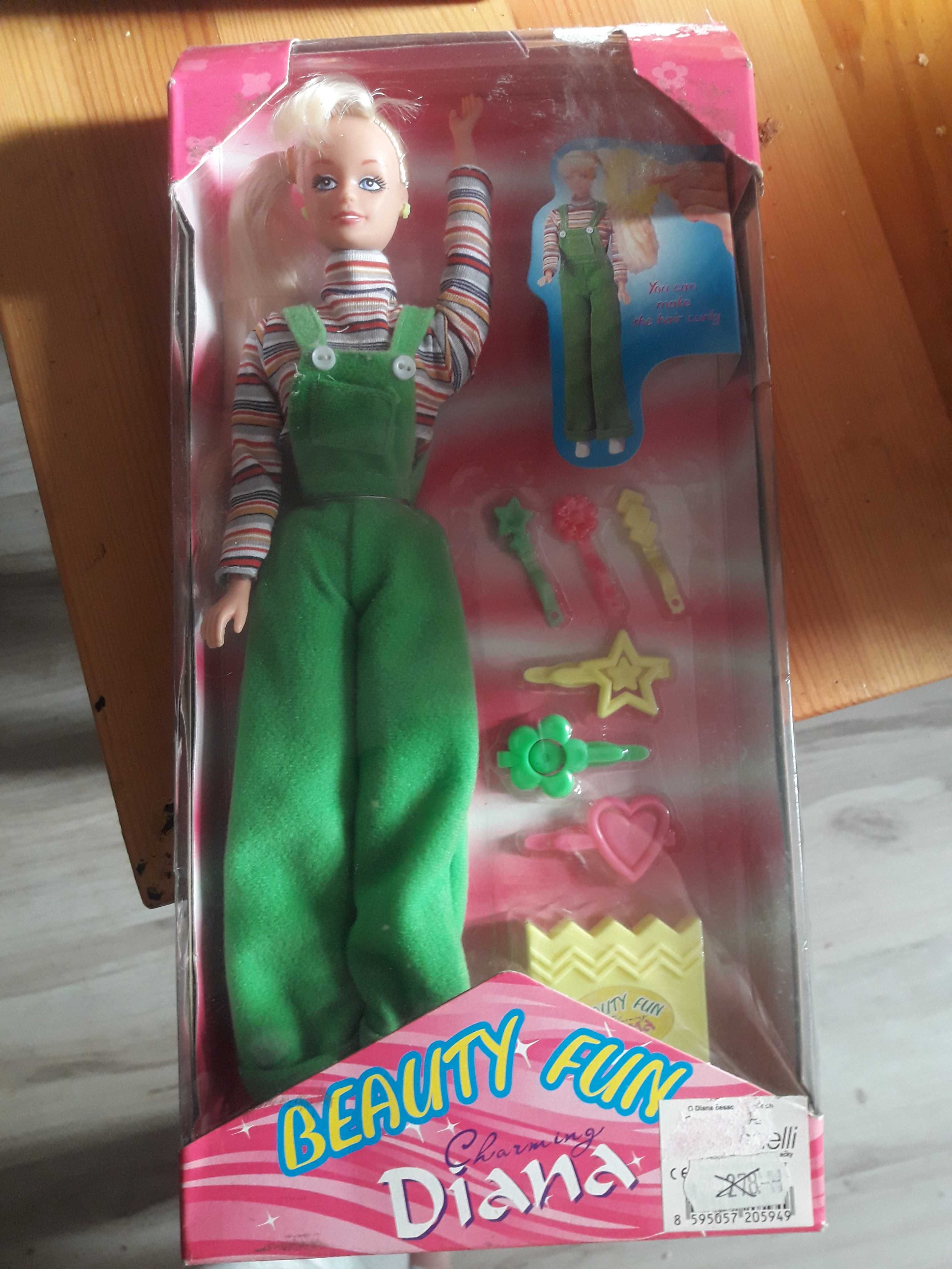 lalka typu barbie Diana vintage nowa