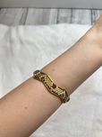 Bransoletka indie indyjska pozłacana elegancka szykowna vintage 32