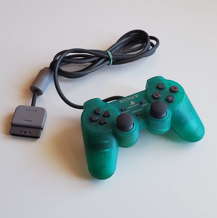 Comando original PS1 green [ótimo estado]