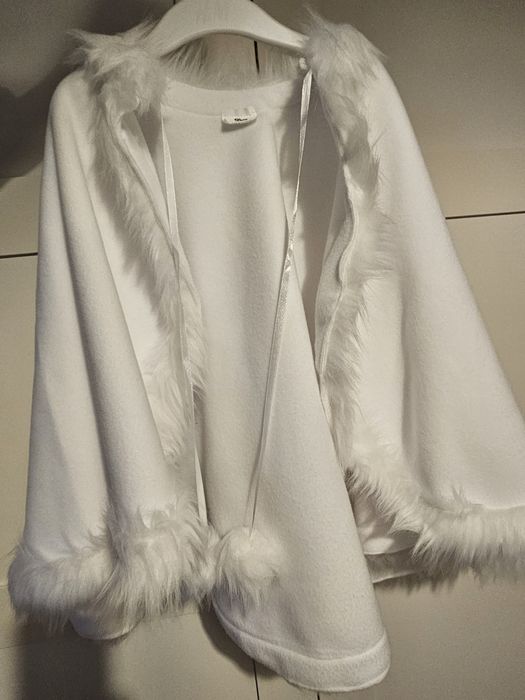 Sukienka komunijna, strój na przebranie, bolerko, wianek, buty, torebk