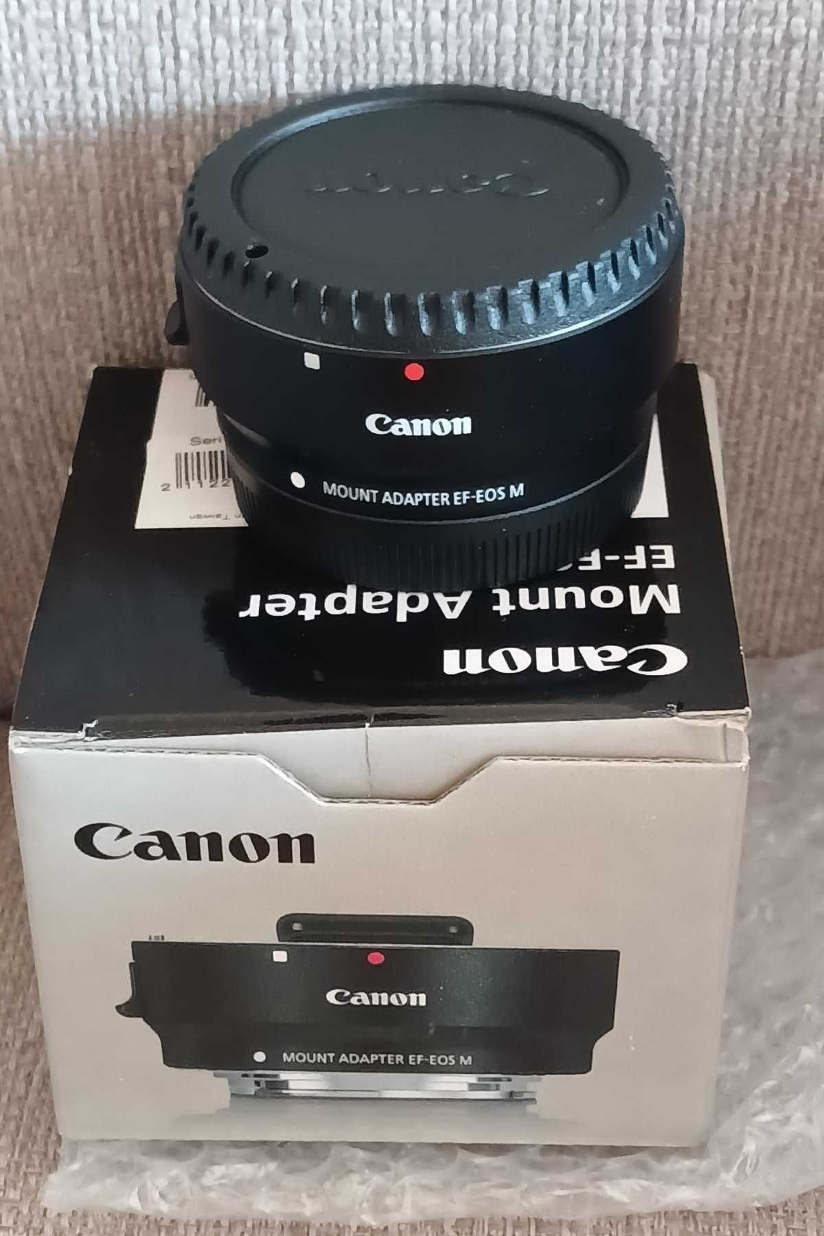 Адаптер-переходник Canon Mount Adapter EF-EOS M, новый, на гарантии