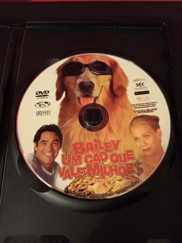 DVD Bailey Um Cão Que Vale Milhões