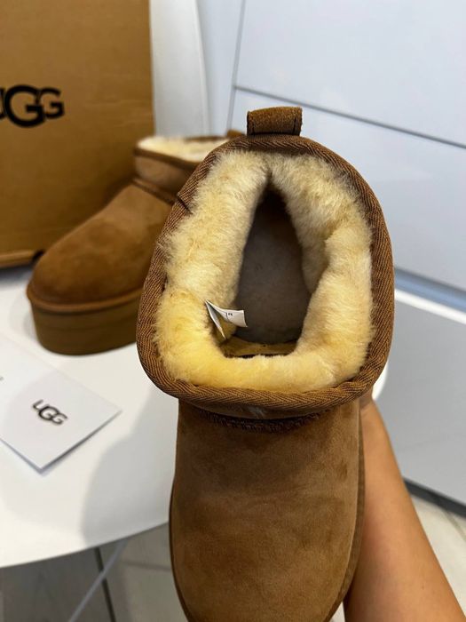 Угг угги Ugg ultra mini platform 5 см 38 на товстій підошві