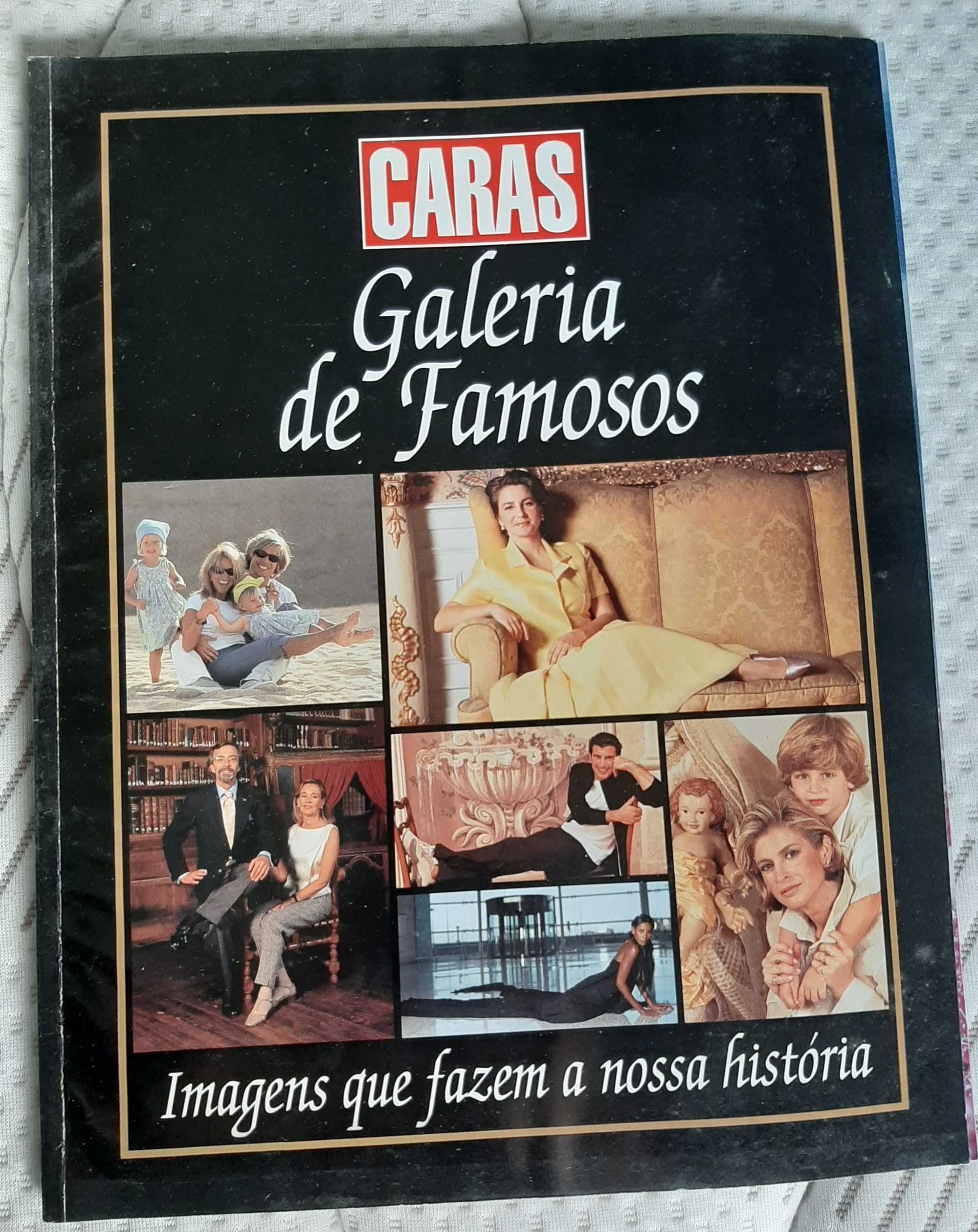 Revistas sobre personalidades famosas: Caras, Visão, Sábado