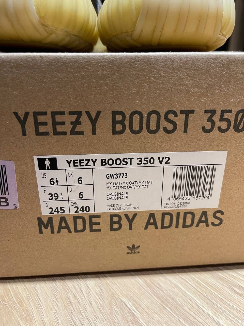 adidas Yeezy boost 350 v2 mx oat 39 white zebra onyx carbon beluga bl