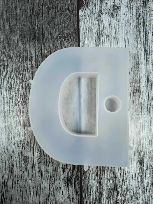 OFGAOO Silikonowa Forma Litera ,,D,, Forma Odlewnicza 3D Świece