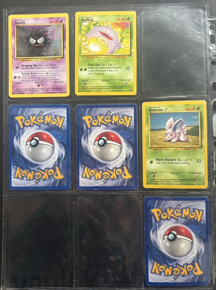 Cartas Pokemon Base Set ingles