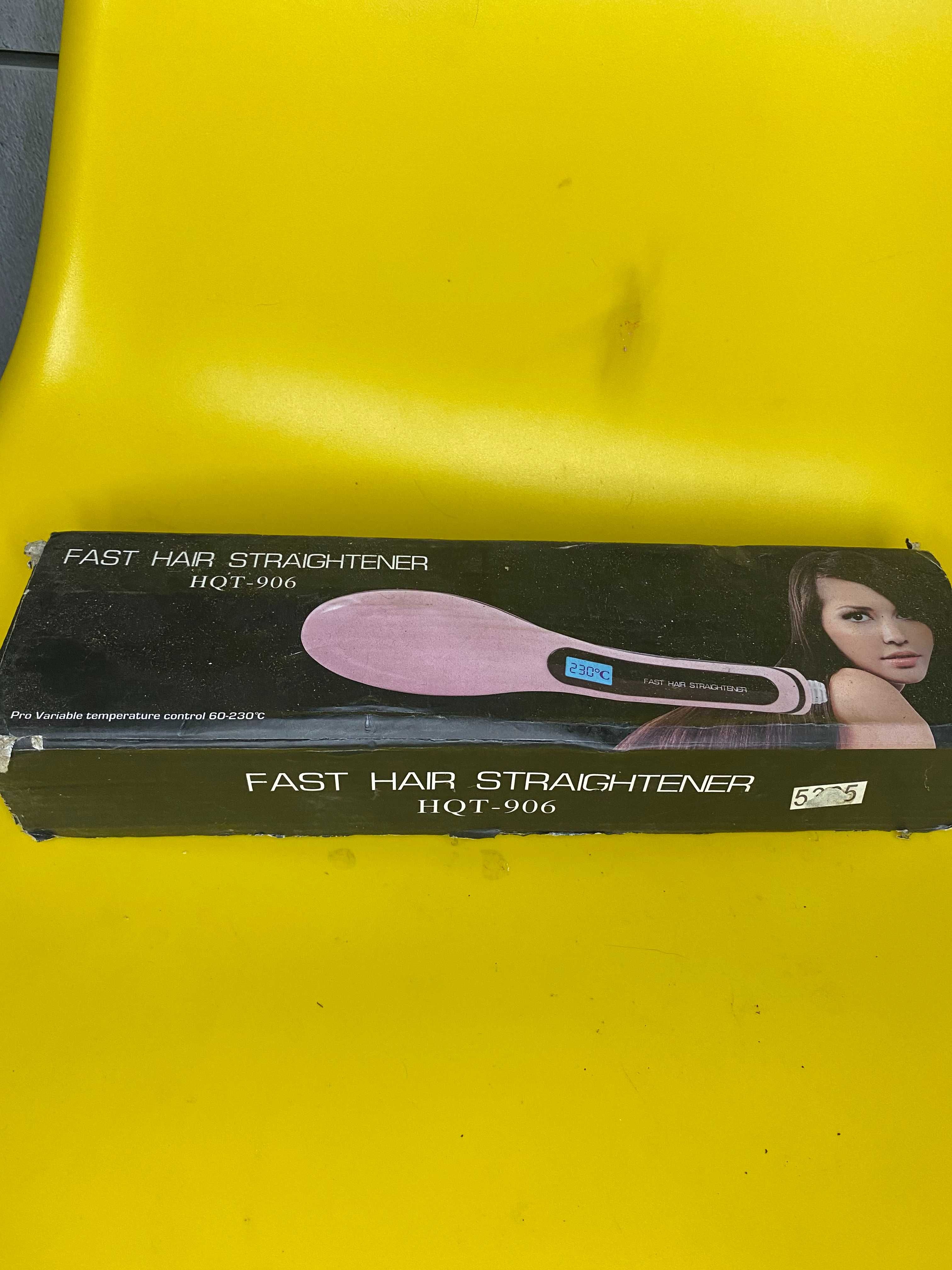 Електрична гребінець-випрямляч Fast Hair Straightener HQT-906