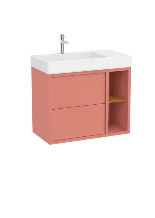 Bancada com lavatorio Roca - Unik