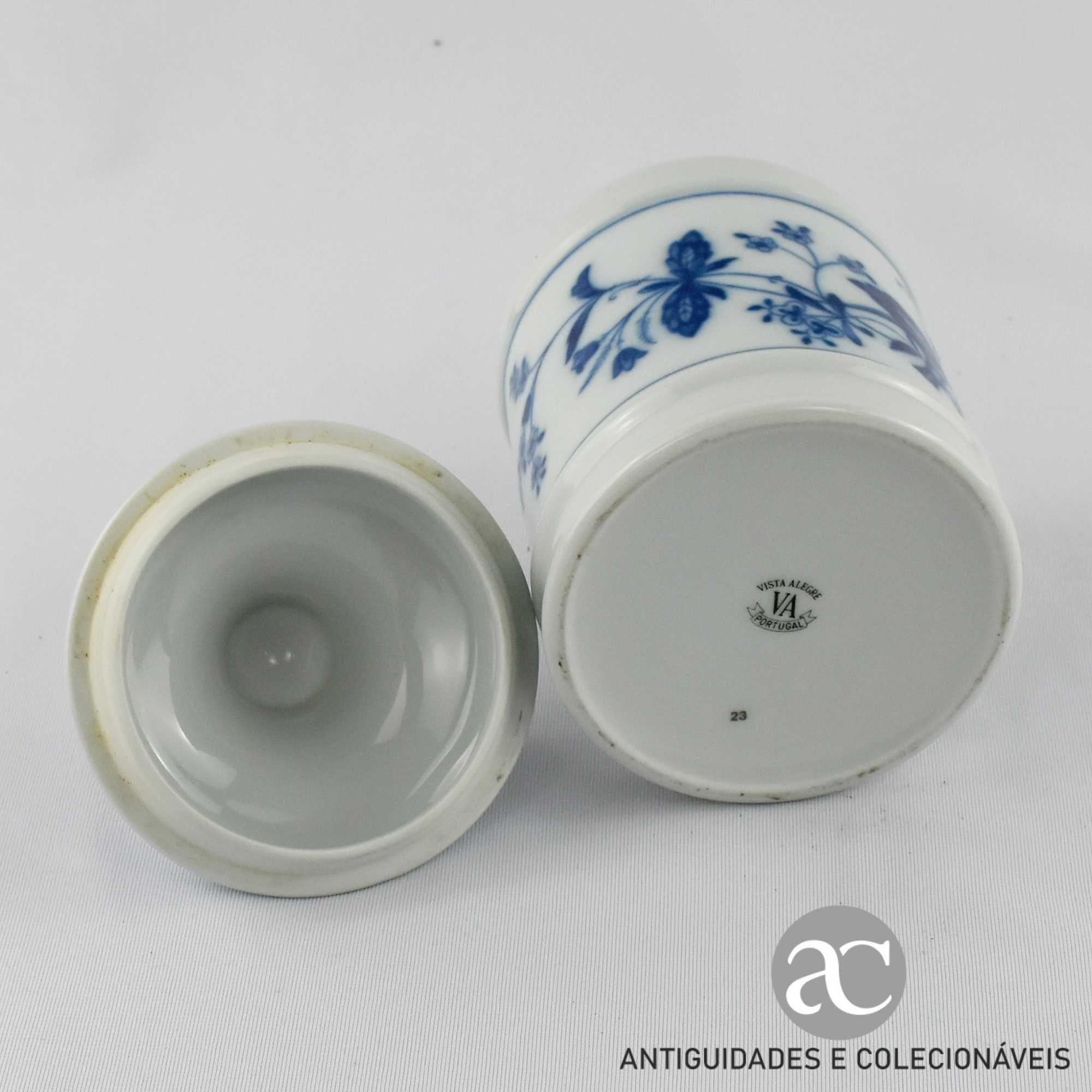 Potiche porcelana Vista Alegre, decoração Margão