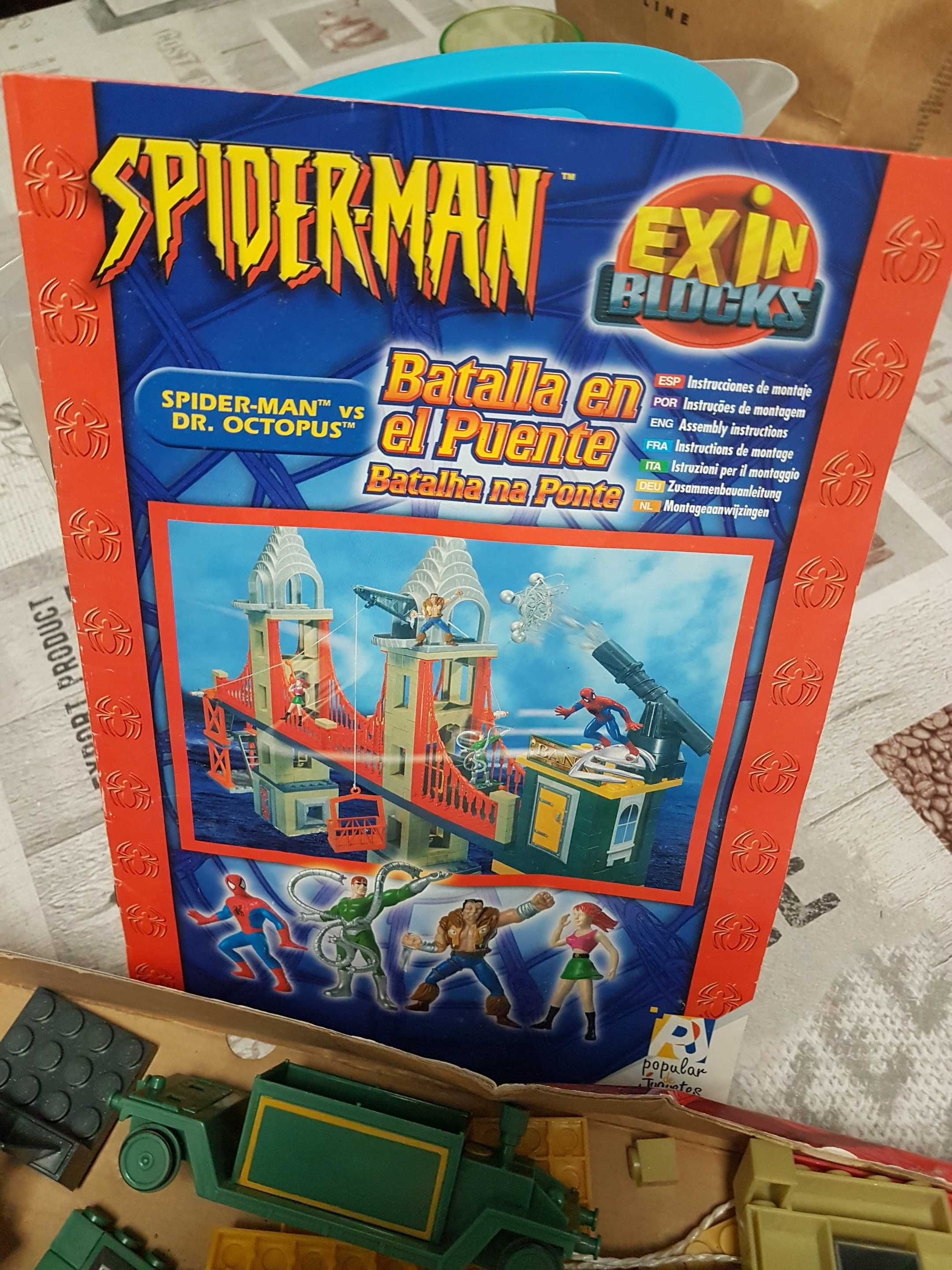 Lego Exin spiderman batalha na ponte