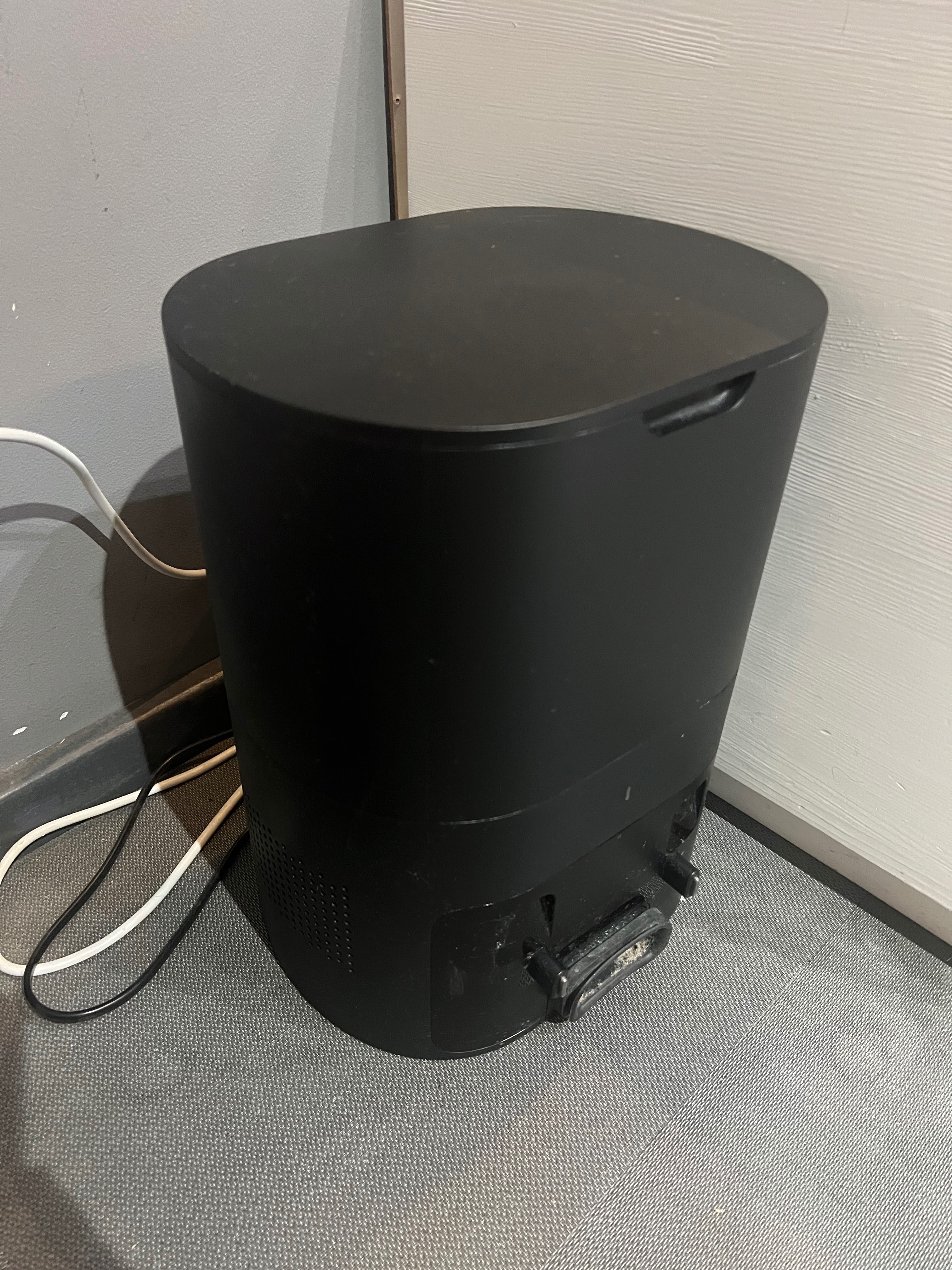 Робот-пилосос Lydsto R1 Black зі станцією самоочищення