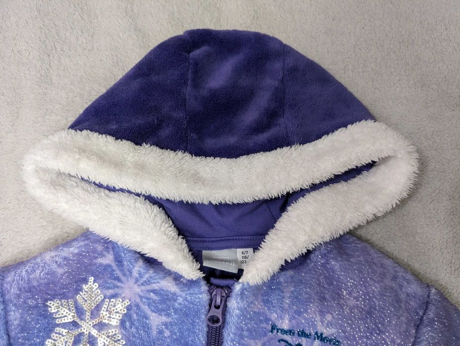 Jednoczęściowa pluszowa piżama Frozen Kraina Lodu Elza 116 - 122