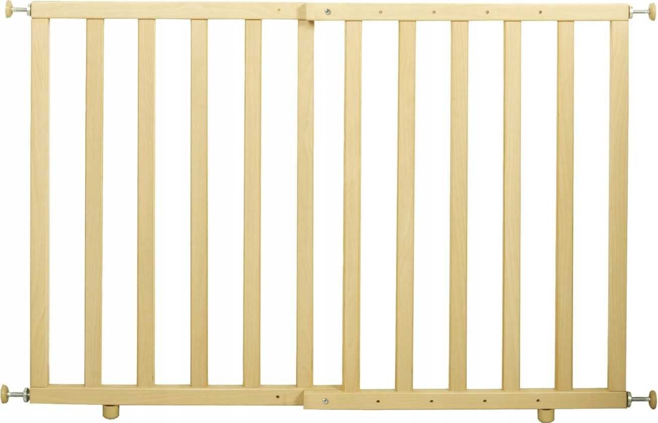 Bramka na drzwi, schody Roba rozporowa drewniana 62-106 cm