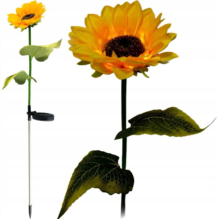 Słonecznik solarny LED 75 cm