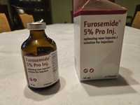 Furosemide 5% (firma Alfasan) dla zwierząt - rozpoczeta butelka