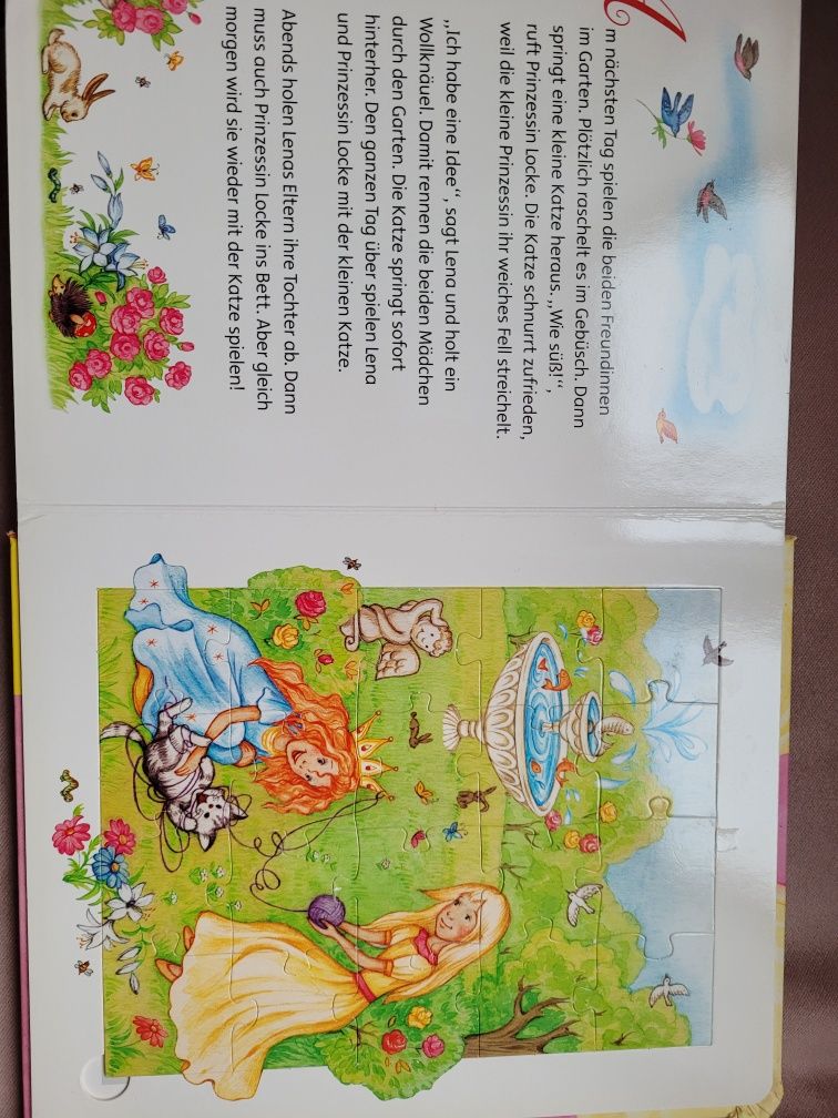Die kleine Prinzessin, Kinderbuch, książka po niemiecku, dla dzieci