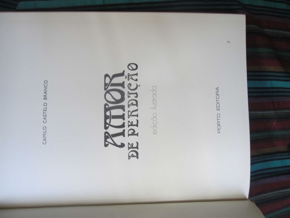 Amor de Perdição (edição ilustrada), de Camilo Castelo Branco