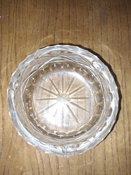 Polpielnica popielniczka kryształowa 11cm