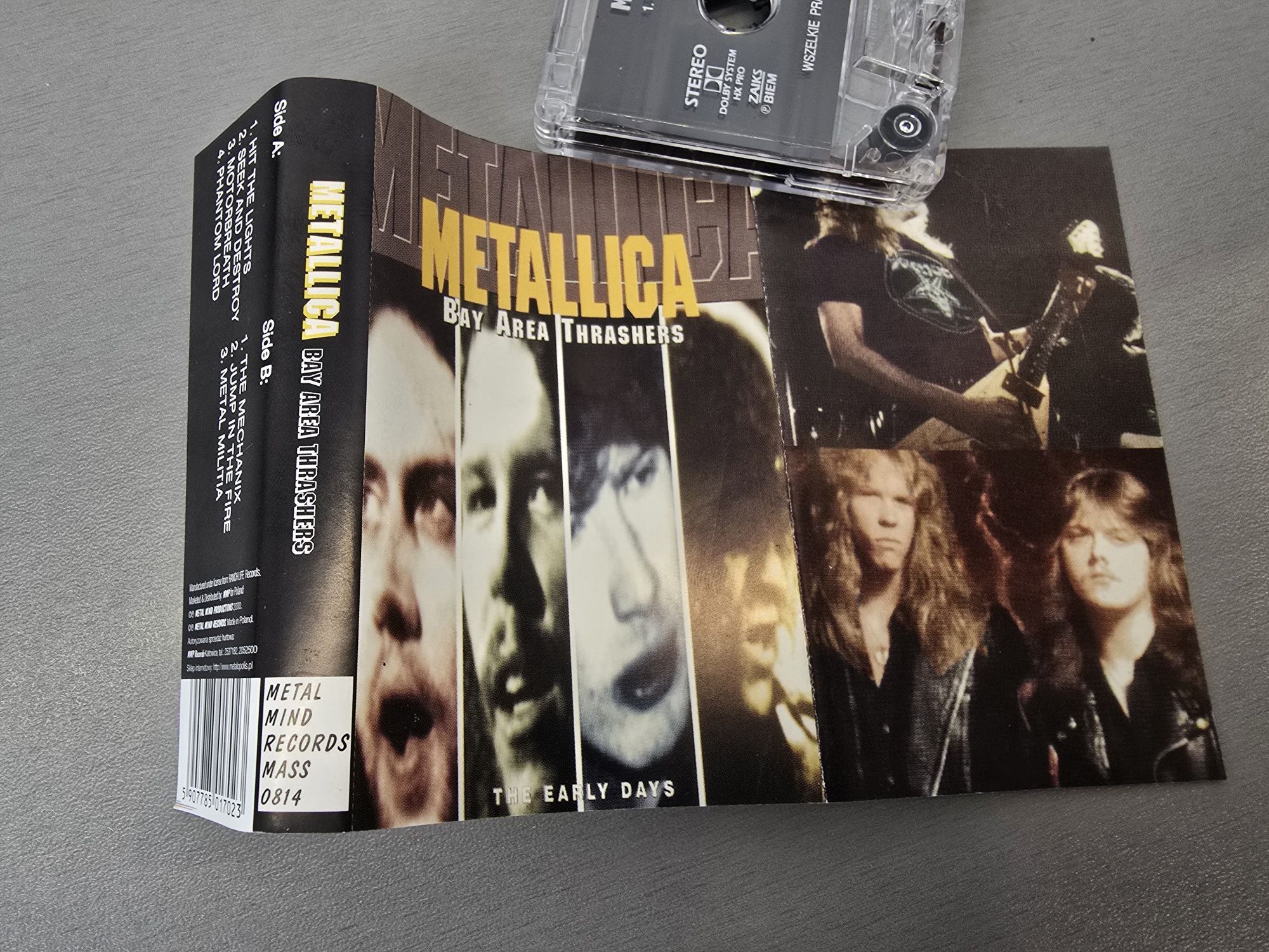 Metallica ‎– Bay Area Thrashers kaseta magnetofonowa