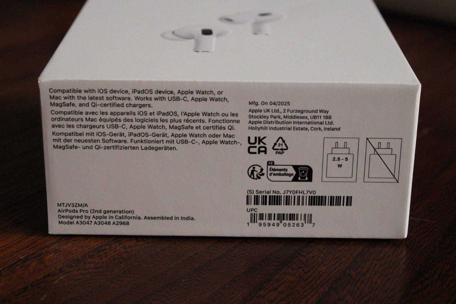 NOWE Oryginalne AirPods Pro 2 USB-C – fabrycznie zapakowane, paragon