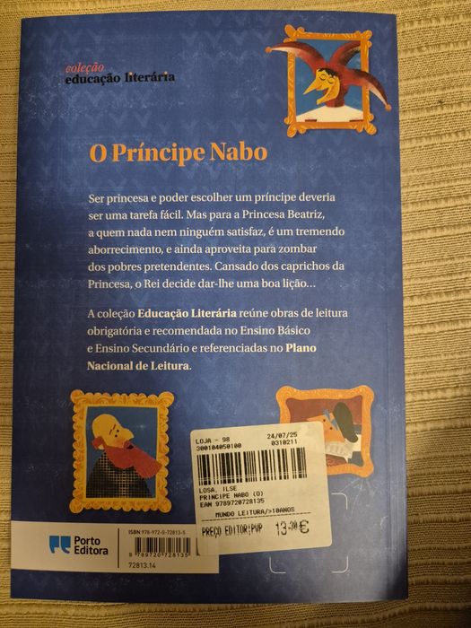 Livro O príncipe nabo