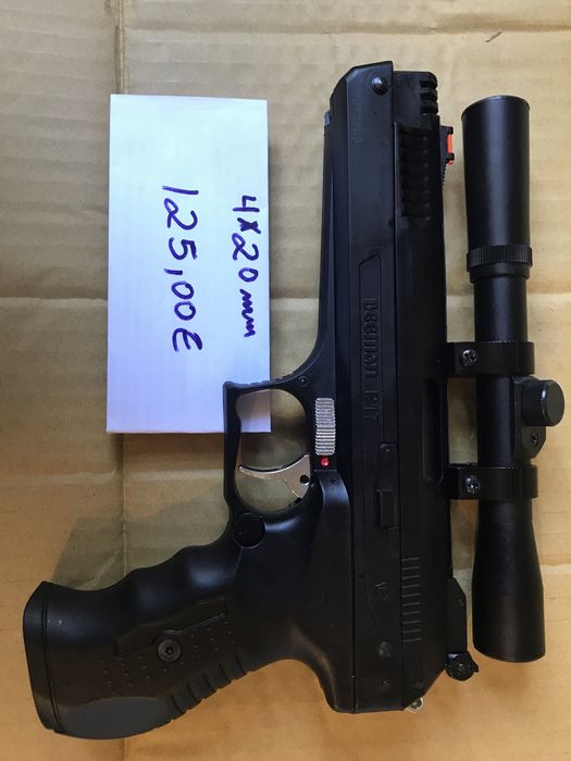 Pistola Pressão de Ar de Mola Beeman P17, nova 4.5mm