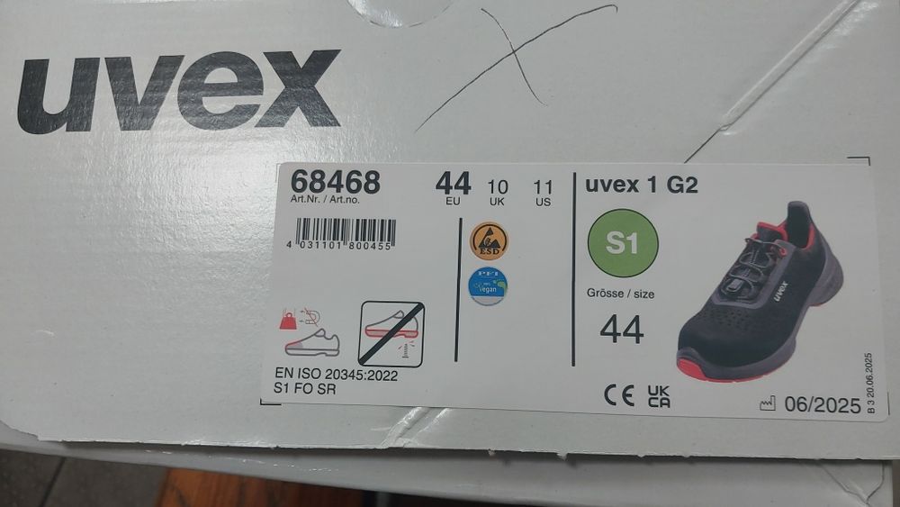 Buty robocze uvex