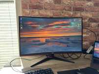Monitor AOC 27 cali 165hz 2560x1440 curved