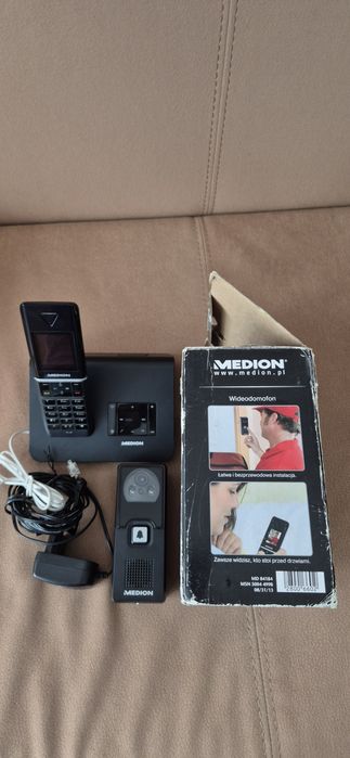 Telefon bezprzewodowy DECT z wideodomofonem