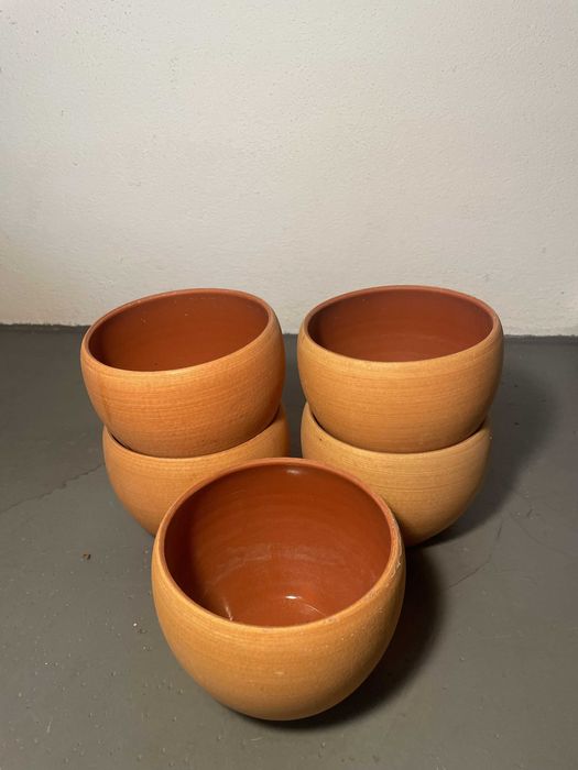 conjunto de 5 peças de cerâmica