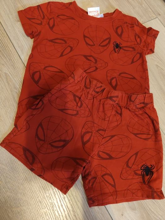 Czerwona piżamka spider Man 98 104