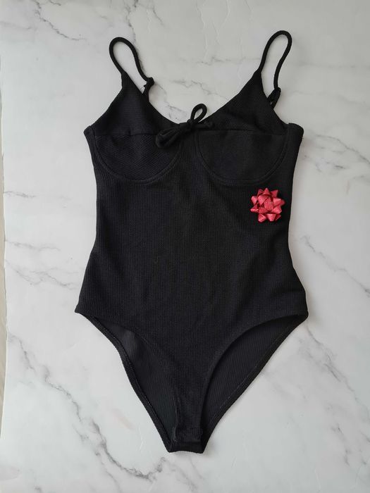 Czarne body Bershka rozmiar M