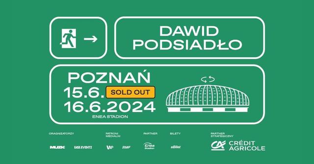 Bilety na koncert Podsiadło Poznań 15/06