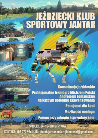 Jeździecki Klub Sportowy Jantar ZAPRASZA