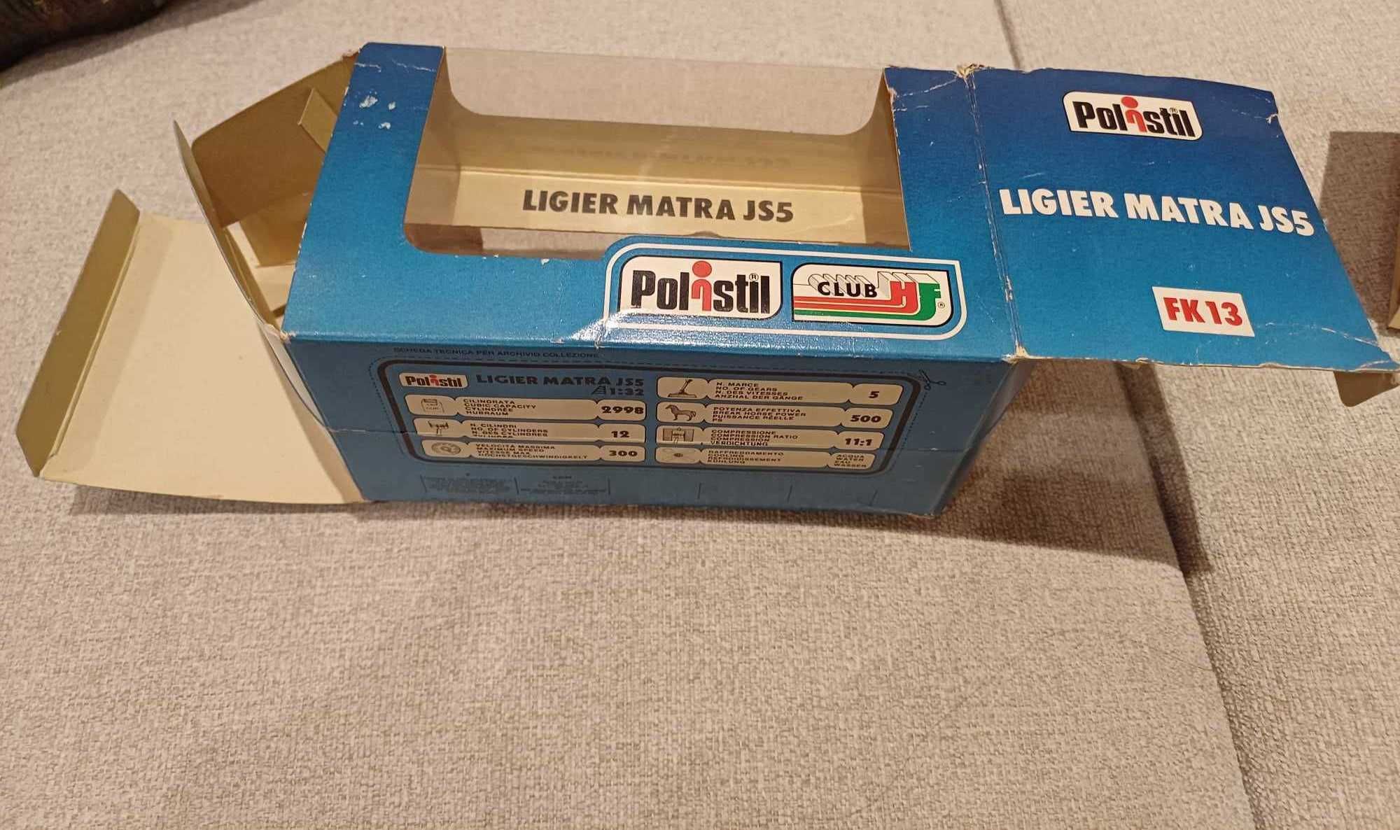Miniatura F1 - Ligier Matra JS5 - Polistil