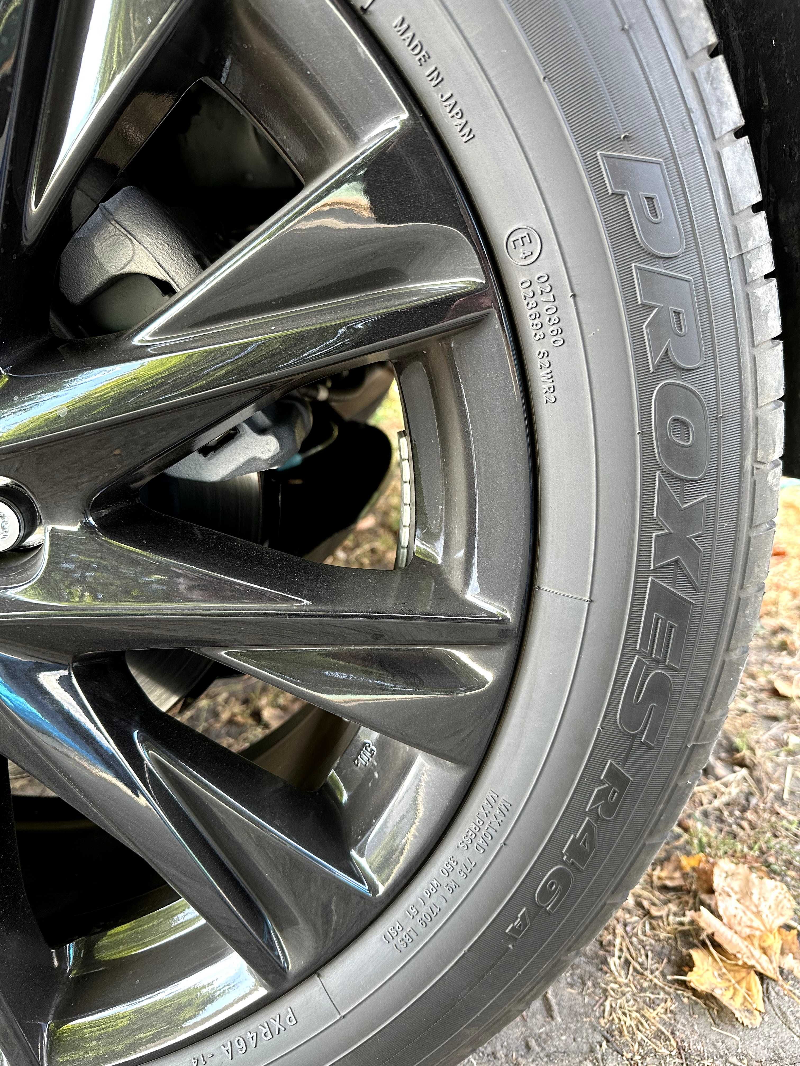 Нові шини Toyo Proxes R46A 225/55 R19 99V (Японія, вироблені в 2023 р)