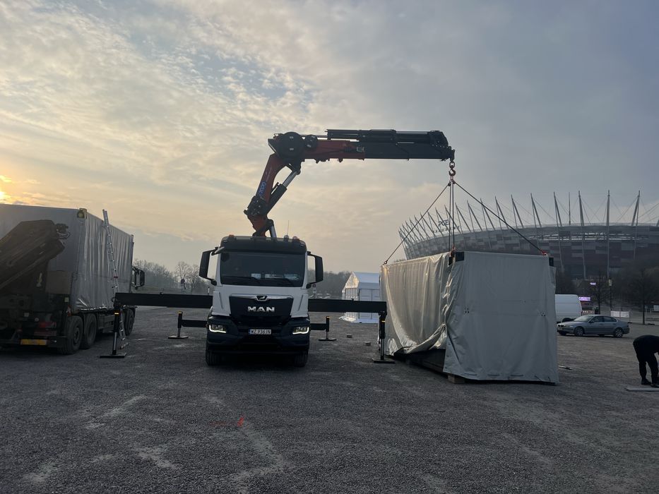 Transport HDS usługi dźwigowe ,laweta