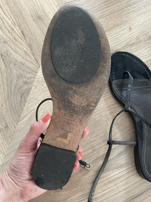 Ssndały japonki Kazar skóra 39