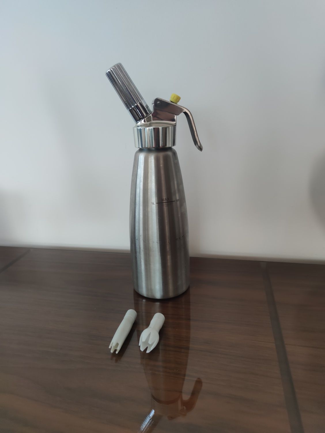 Sifão de chantilly 1L inox