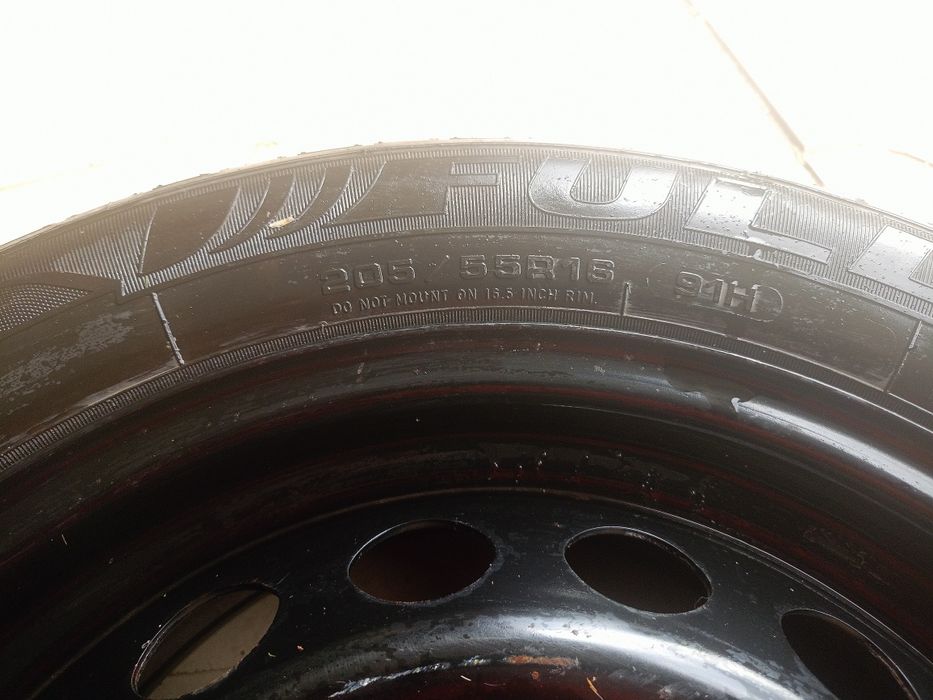 Felga stalowa z oponą