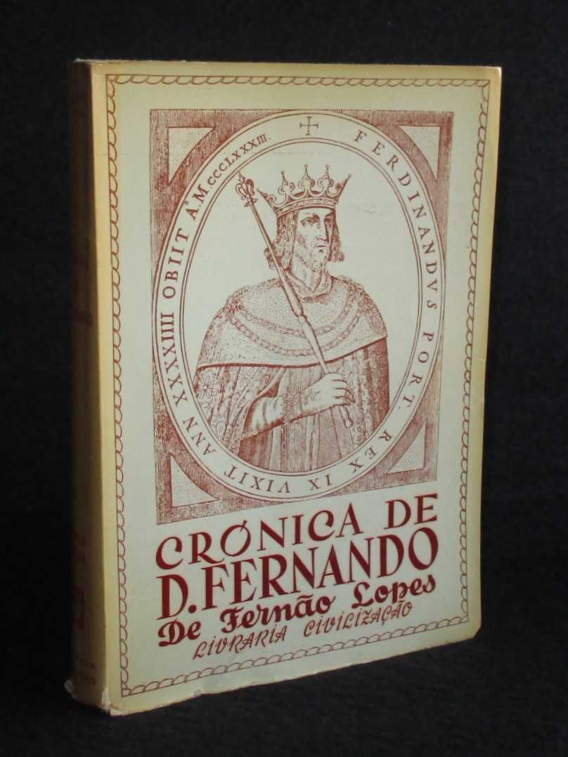 Livro Crónica de D. Fernando Fernão Lopes Série Régia
