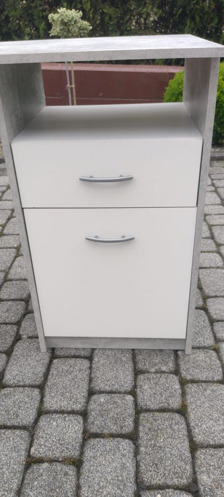 Biurko szkolne szare