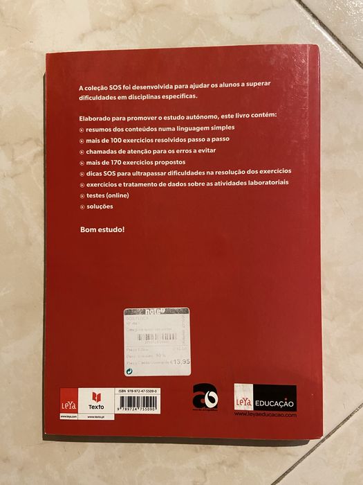 SOS Física 10.°ano Texto Editores