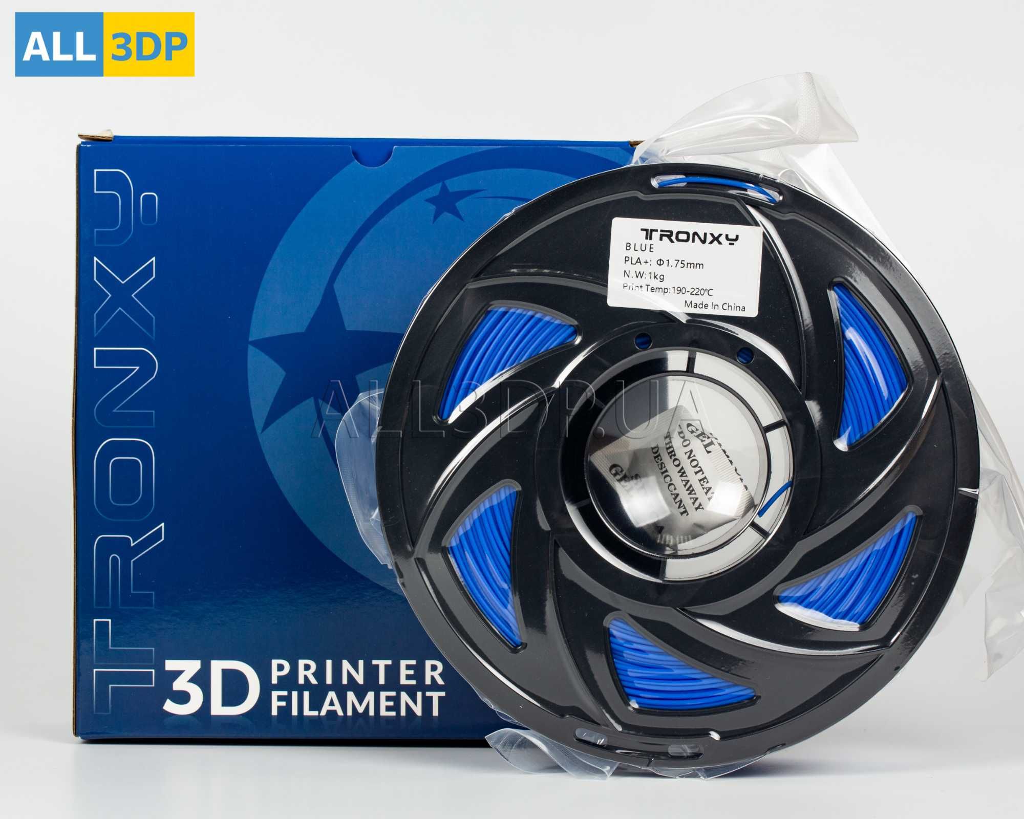 PLA Пла пластик Tronxy для 3D принтера 340м | 1кг | 1.75мм 18 кольорі
